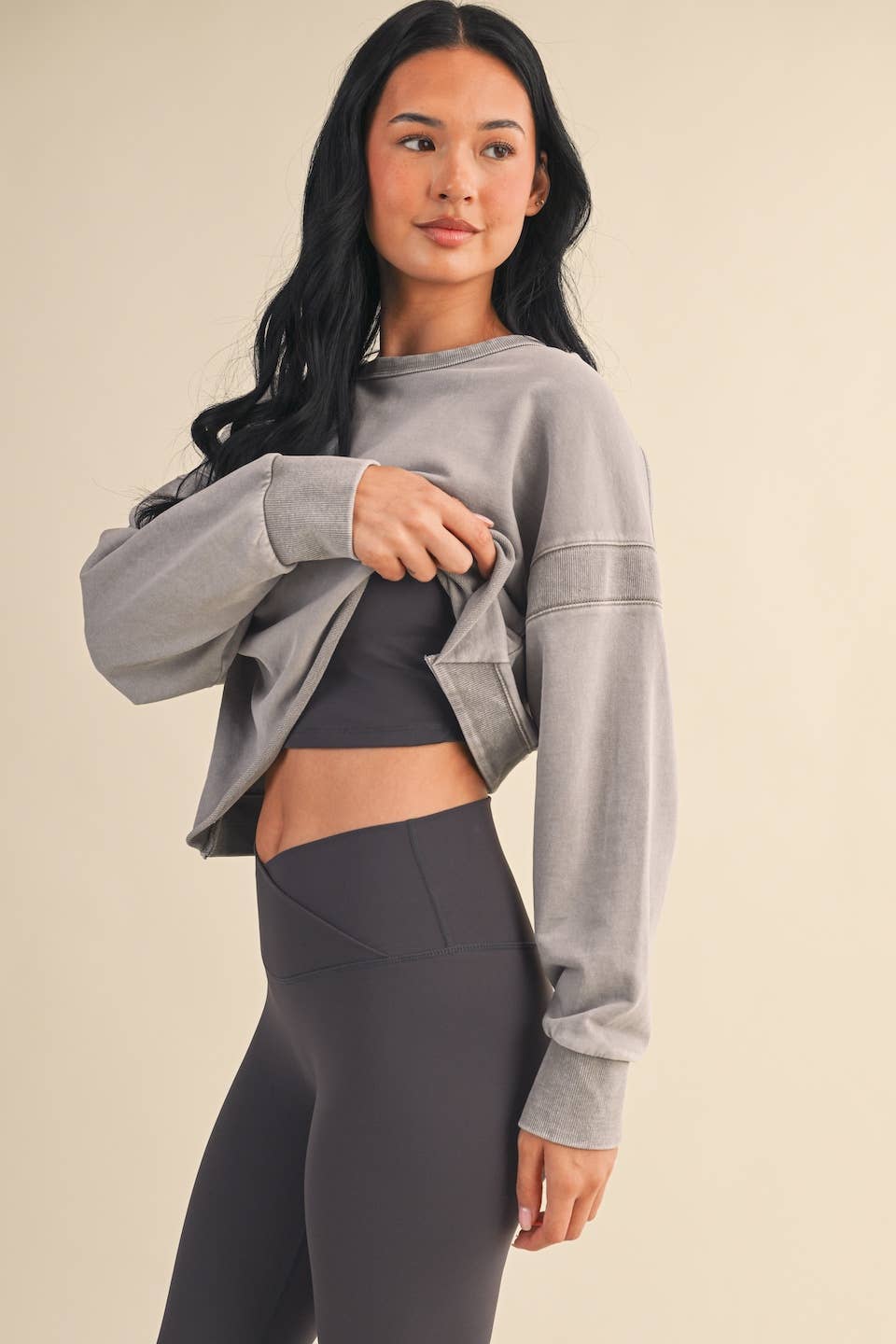 Mineral Wash Pullover