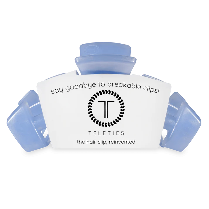 Classic Blue Lagoon Large Hair Clip -  Large