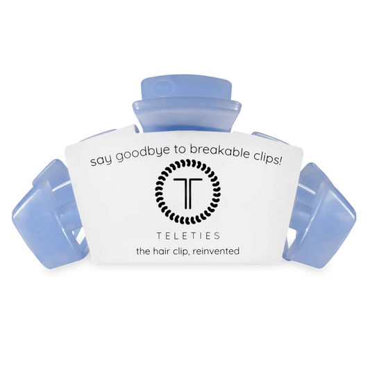 Classic Blue Lagoon Large Hair Clip - Large