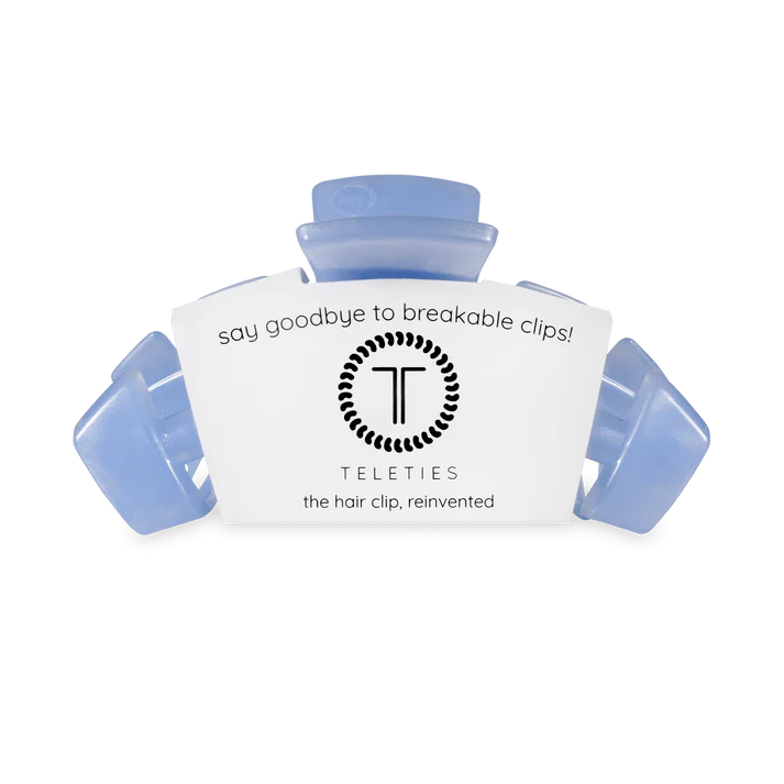 Classic Blue Lagoon Mist Medium Claw Clip