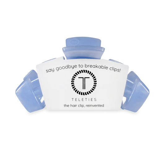 Classic Blue Lagoon Mist Medium Claw Clip