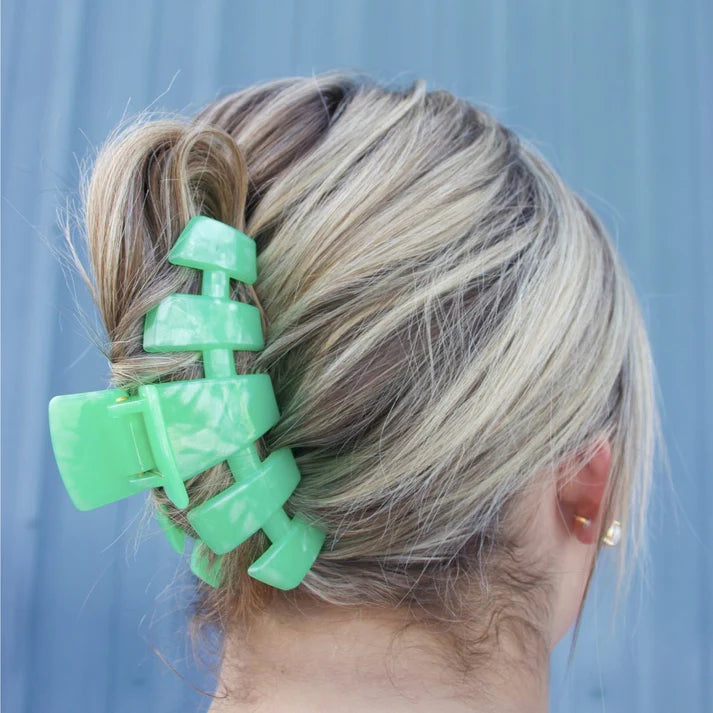 Classic Spring Splash Large Hair Clip