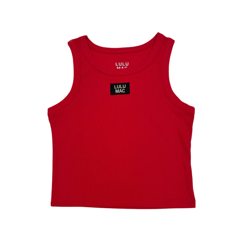 Red DD Tank - LULU MAC