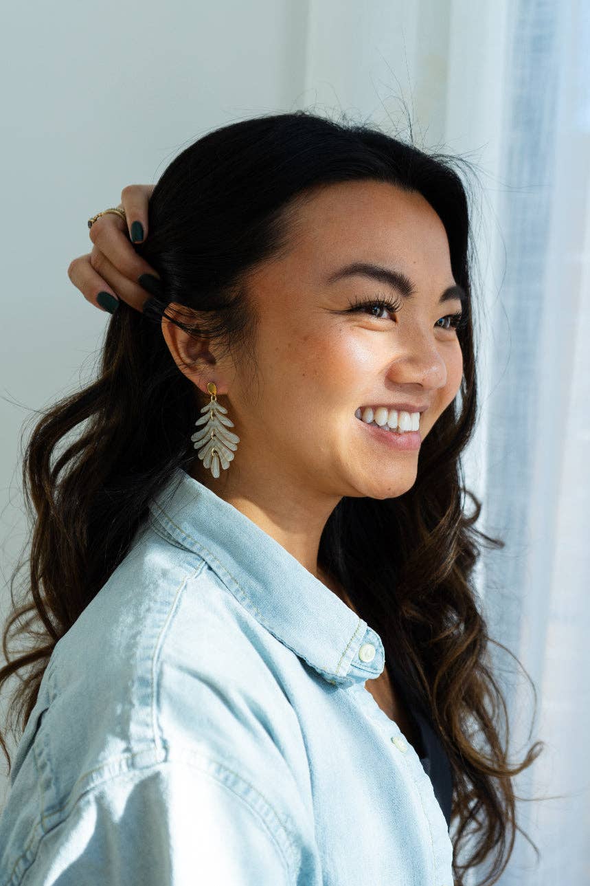 Petite Palm Earrings