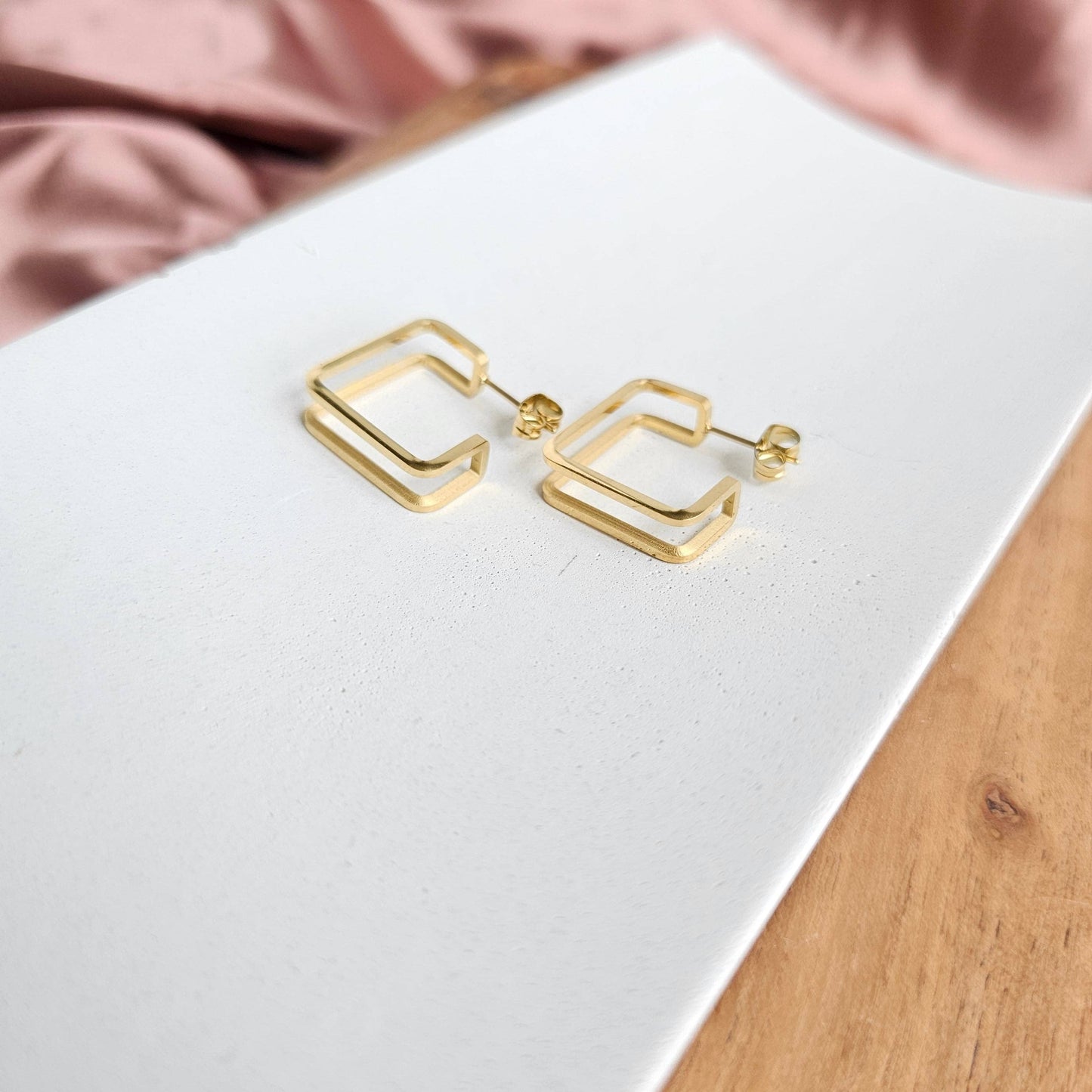 Gold Kamora Hoops
