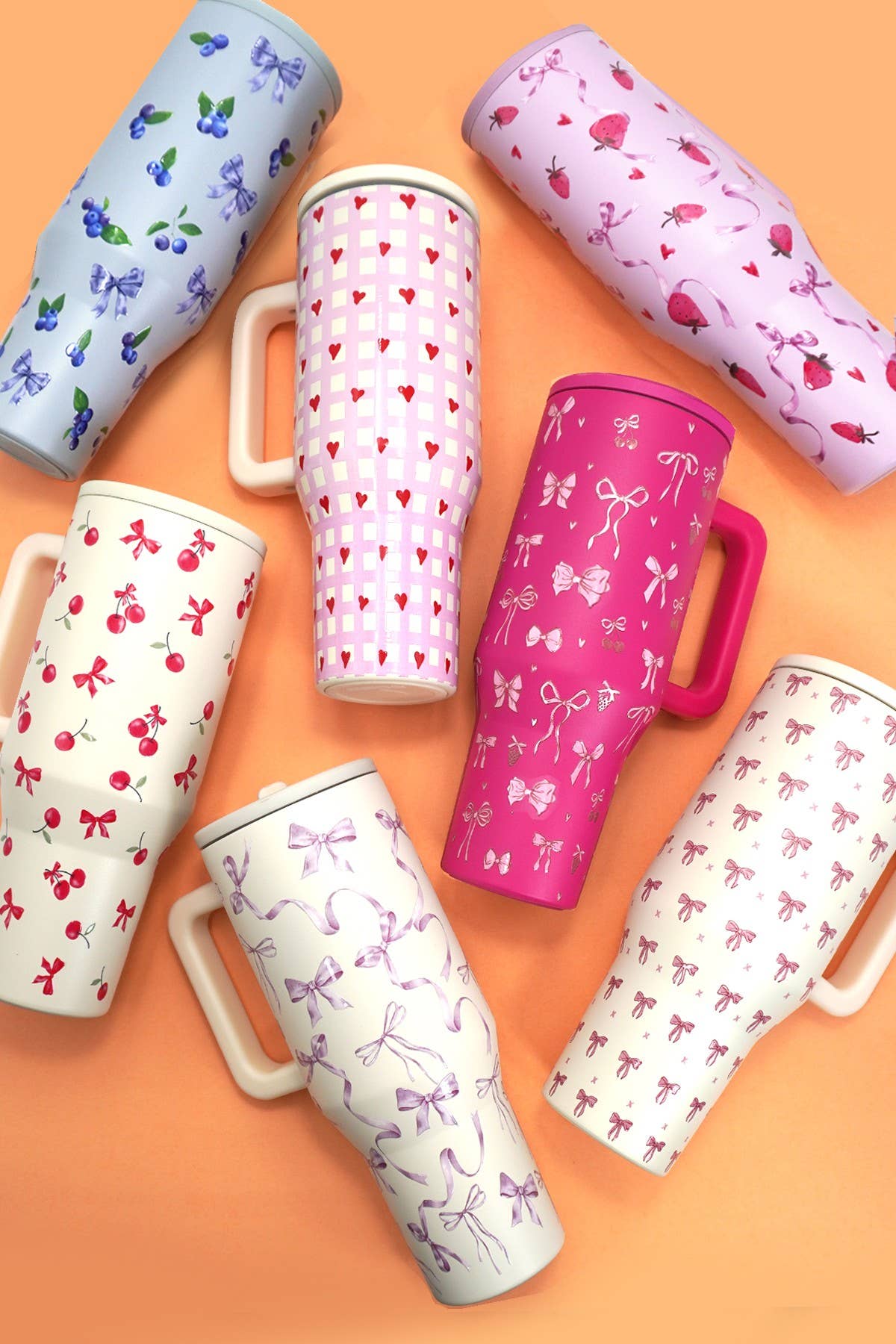 Floral Stainless Steal Tumbler