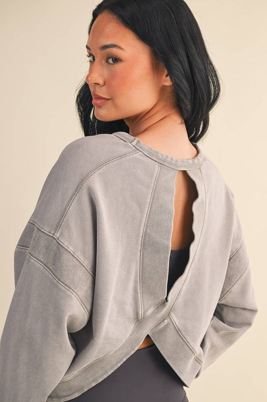 Mineral Wash Pullover