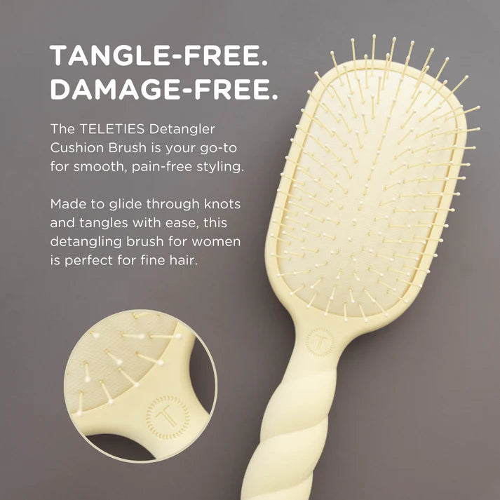 Detangler Hair Brush  for Thin Hair - TELETIES