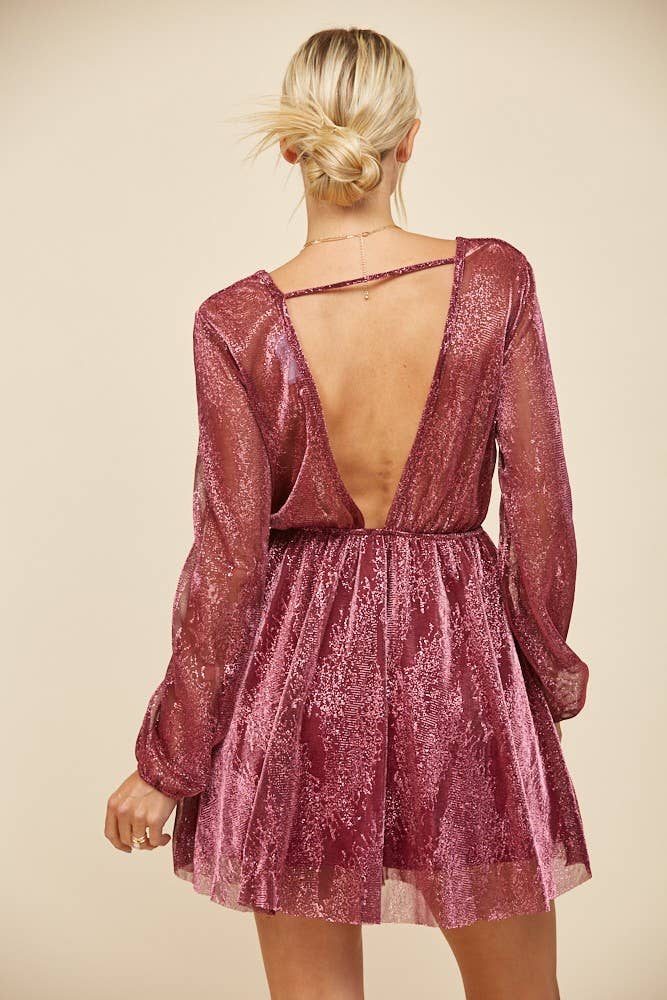 Shimmering Mini Dress