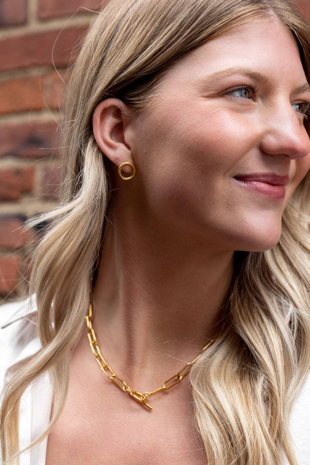 Oriana Studs- Gold