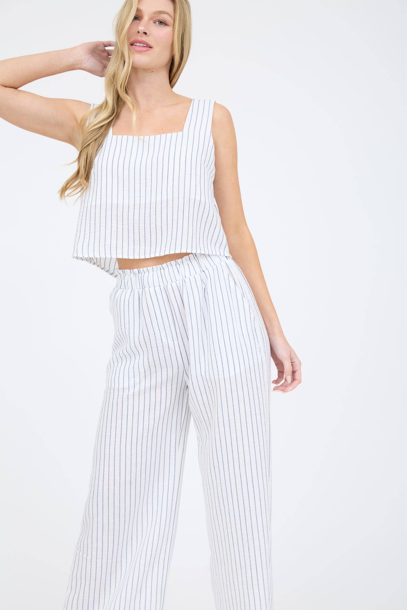 Saylor Pinstripe Set