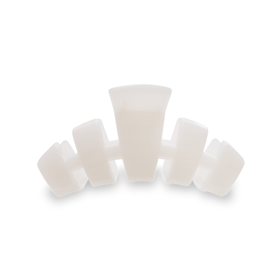 Classic Hair Clip | Medium | Coconut White- TELETIES
