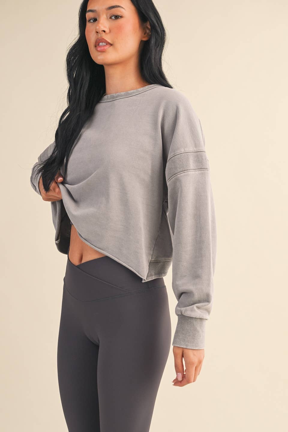 Mineral Wash Pullover