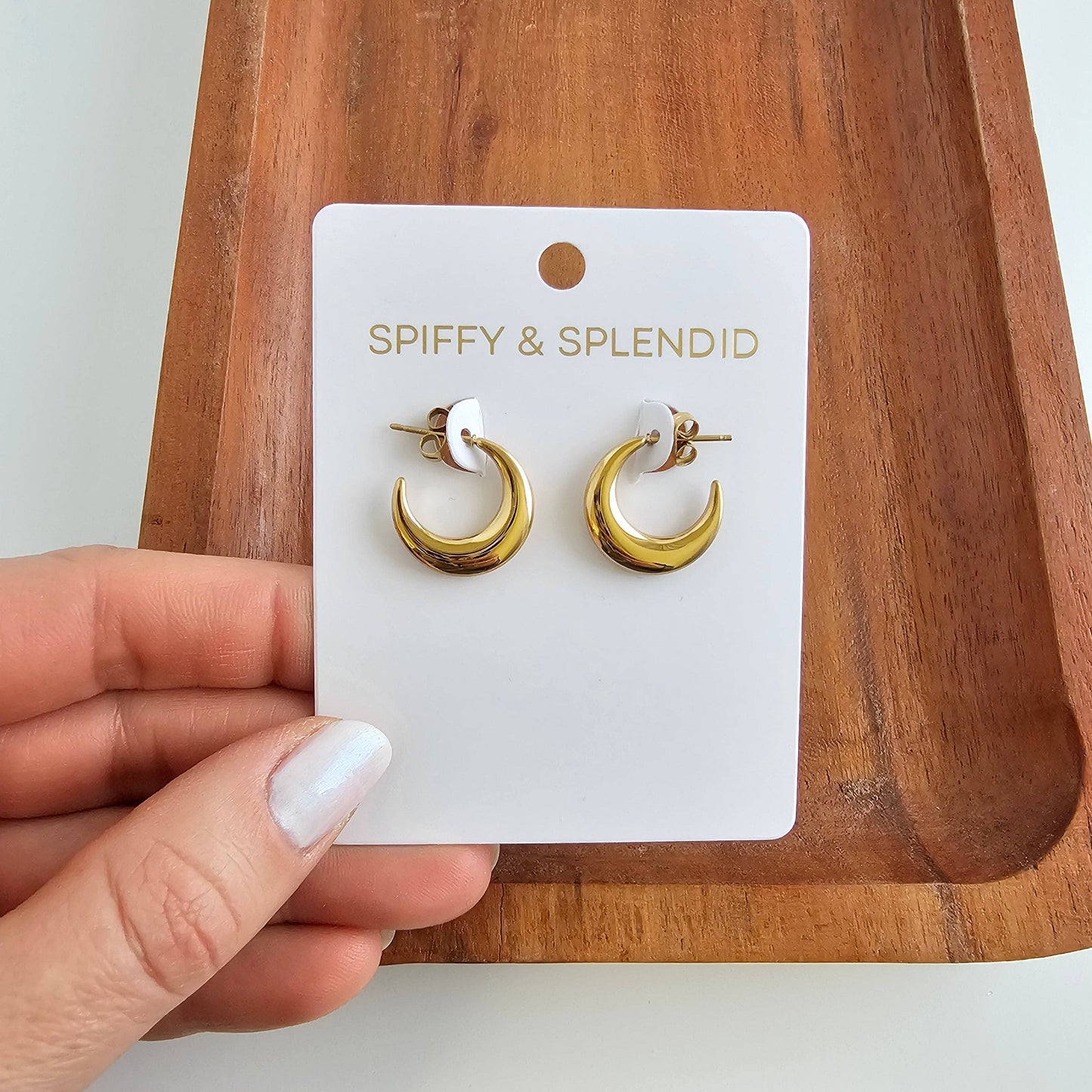 Selena Hoops   - Gold