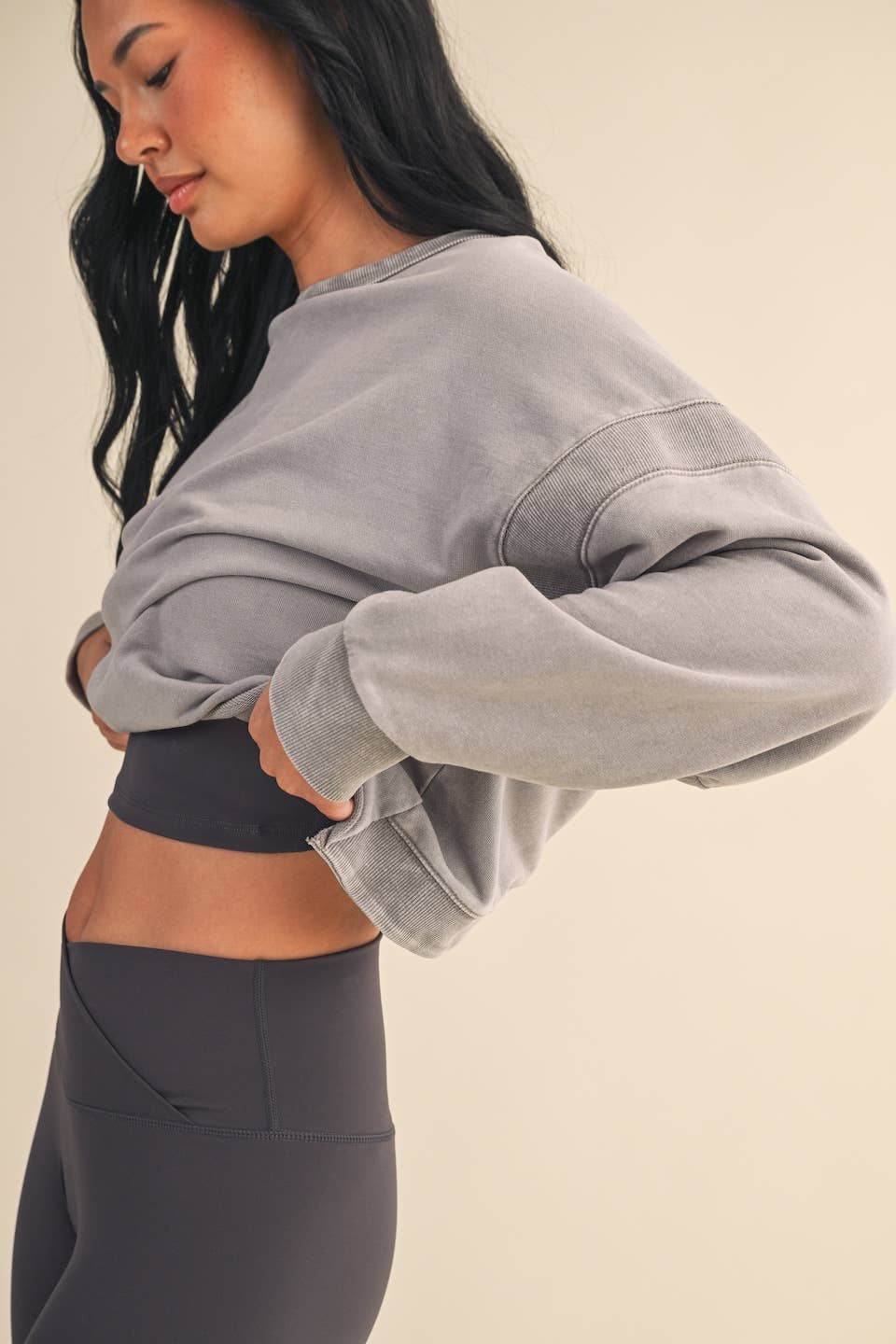 Mineral Wash Pullover