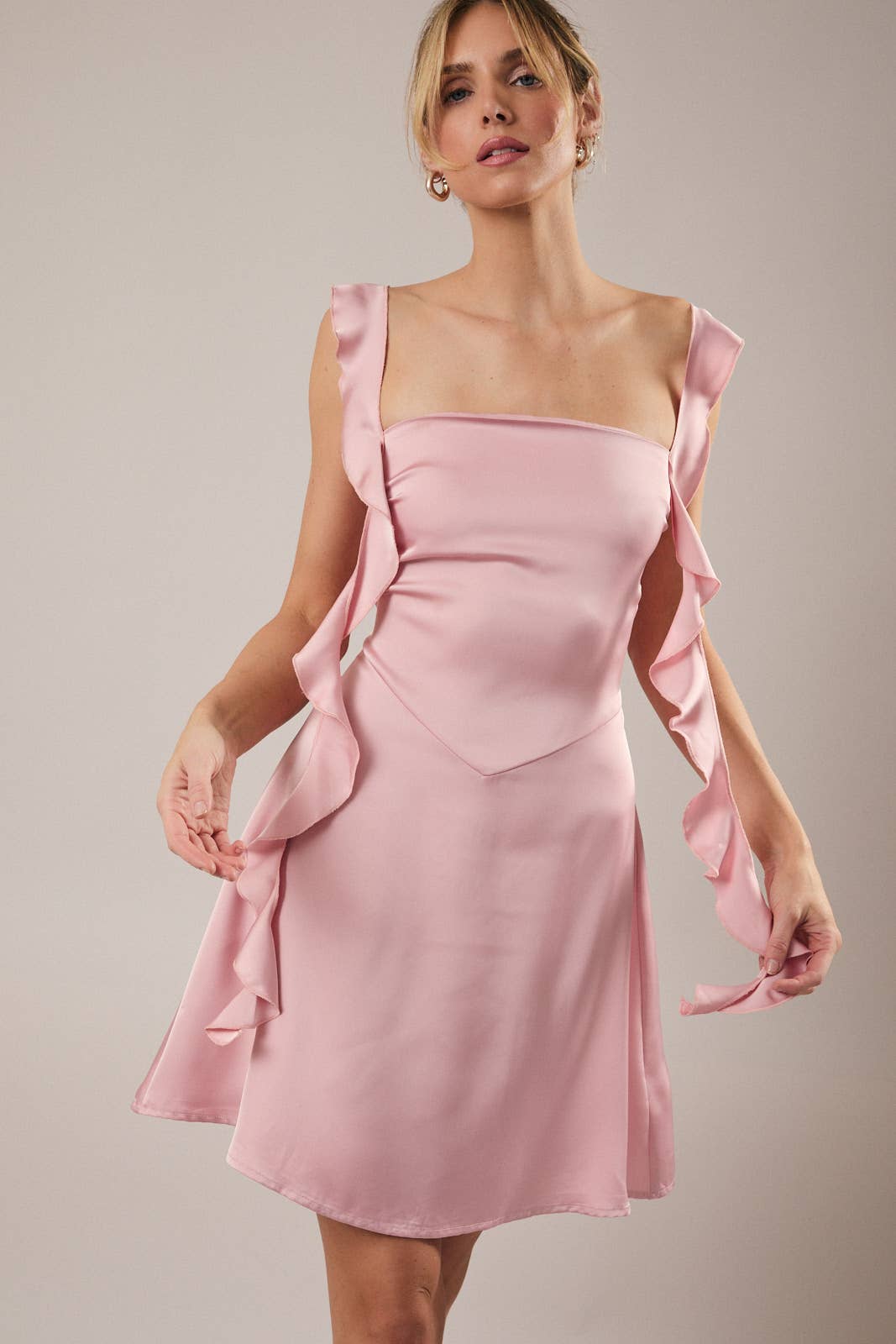 Heartbreaker Satin Mini Dress