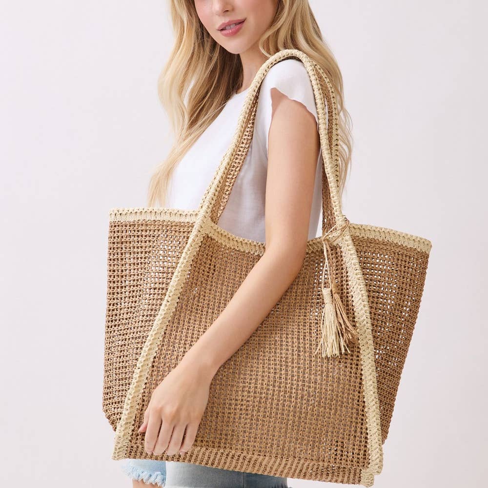 Essential Straw Tote Bag