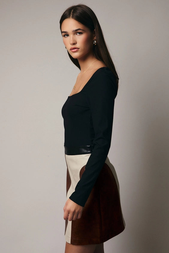 Naughty & Nice Bodysuit (Multiple Color Options)