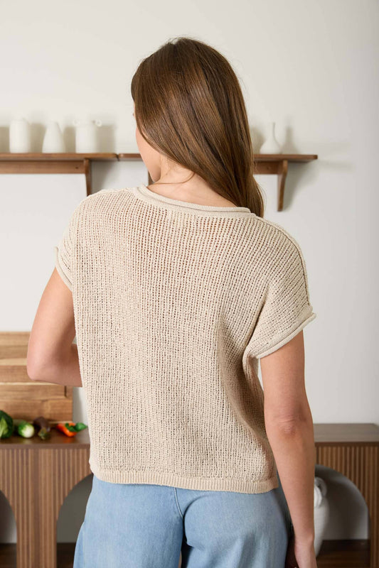 Sand and Stone knit top