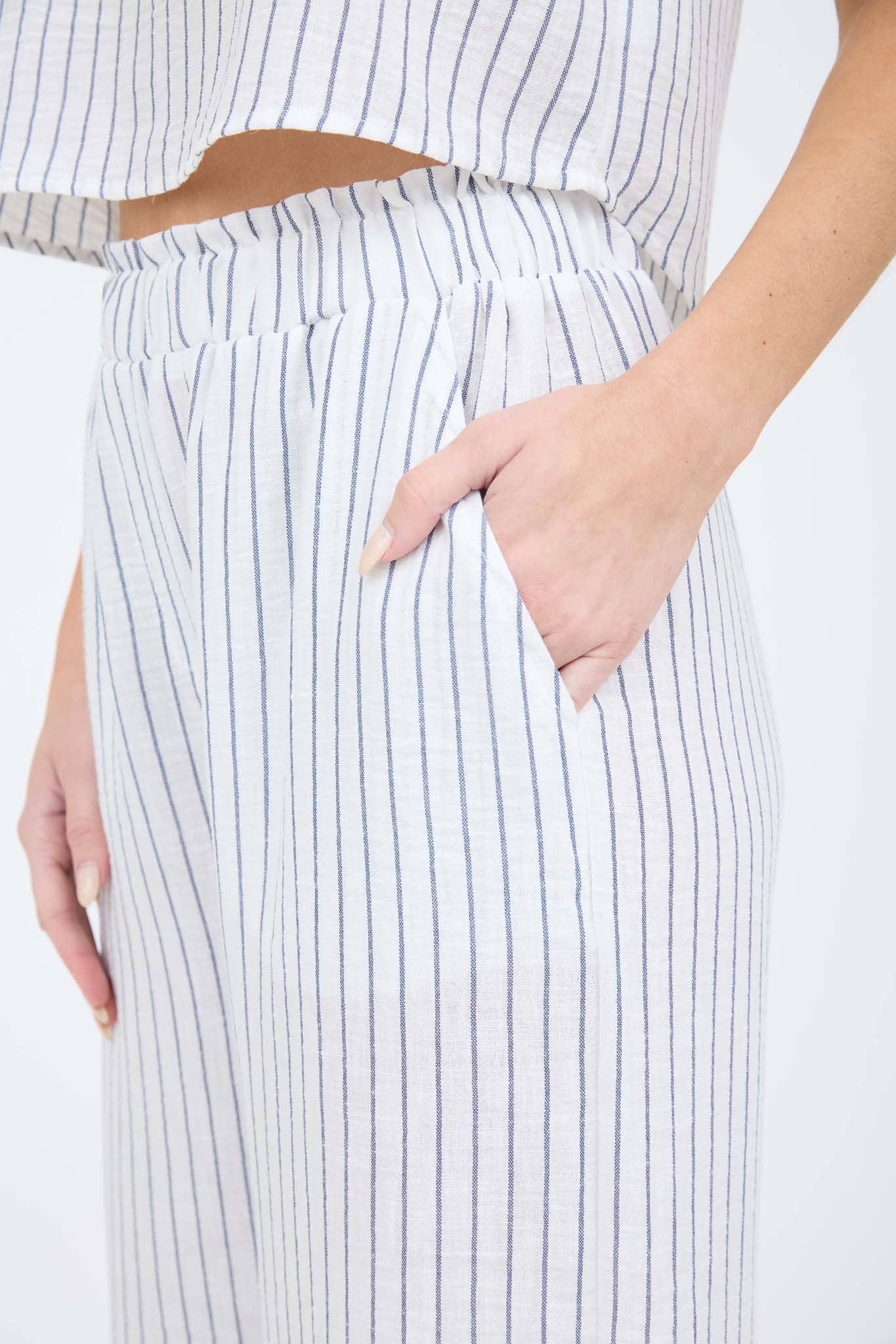 Saylor Pinstripe Set