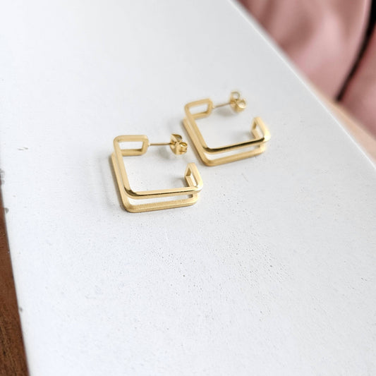 Gold Kamora Hoops