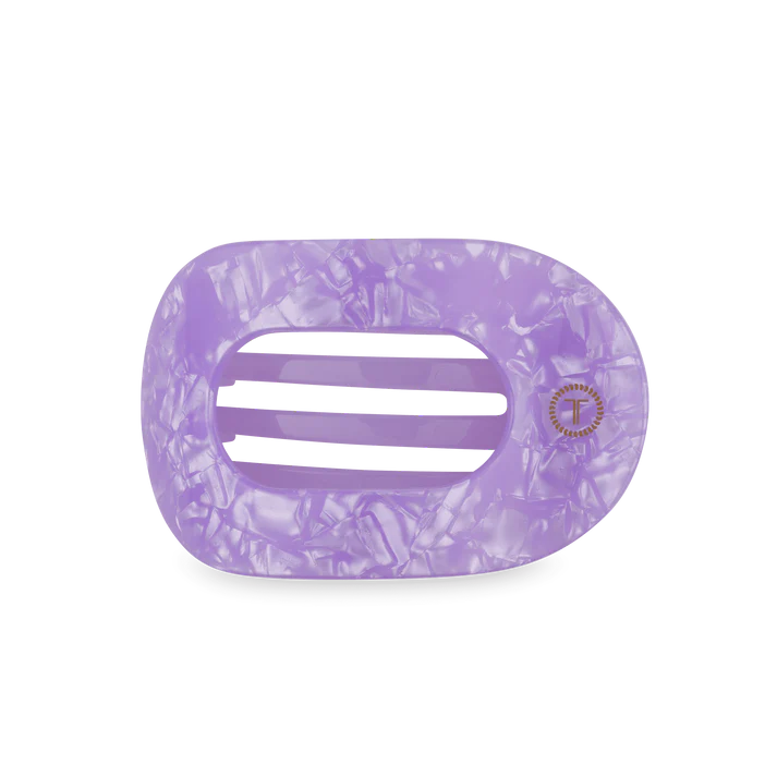 Lavender Mist Medium Flat Round Hair Clip