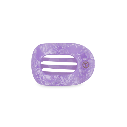 Lavender Mist Small Flat Round Hair Clip