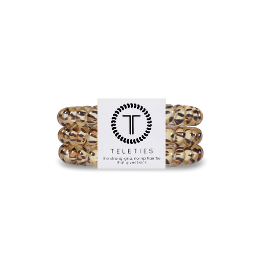 Leopard Small Hair Ties - TELETIES