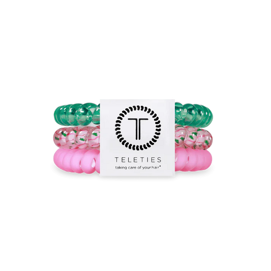 Merry Pinkmas Small Hair Ties - TELETIES