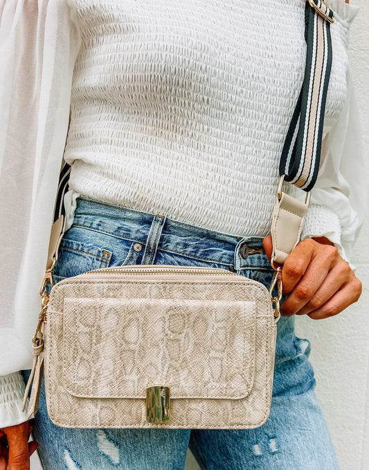 Glimmer Gold Crossbody