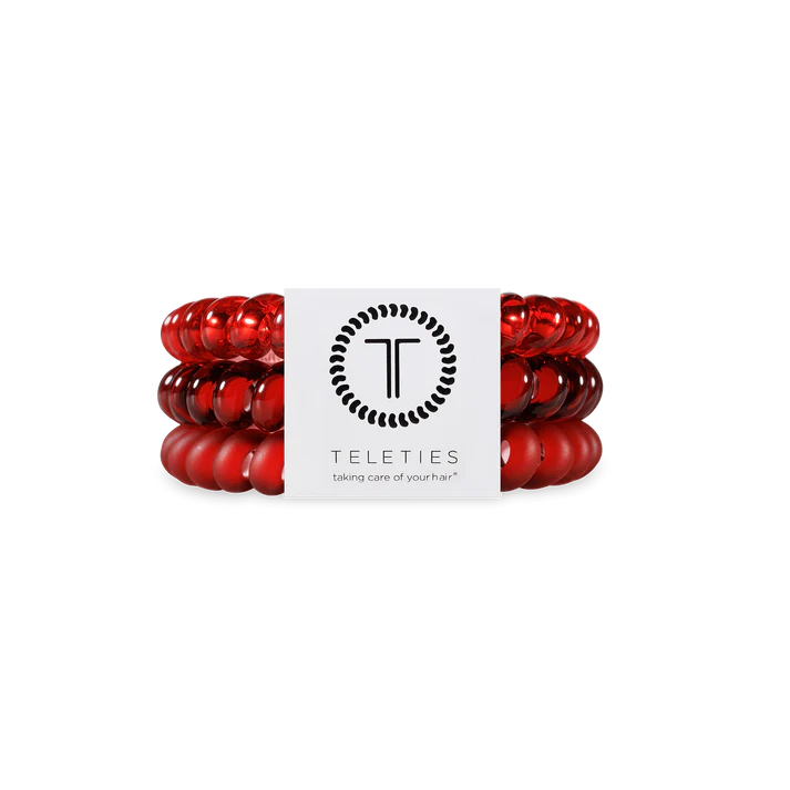 Red Carpet Ready Small Hair Ties - TELETIES