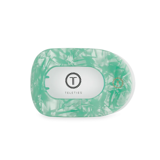 Spring Splash Medium Flat Round Hair Clip