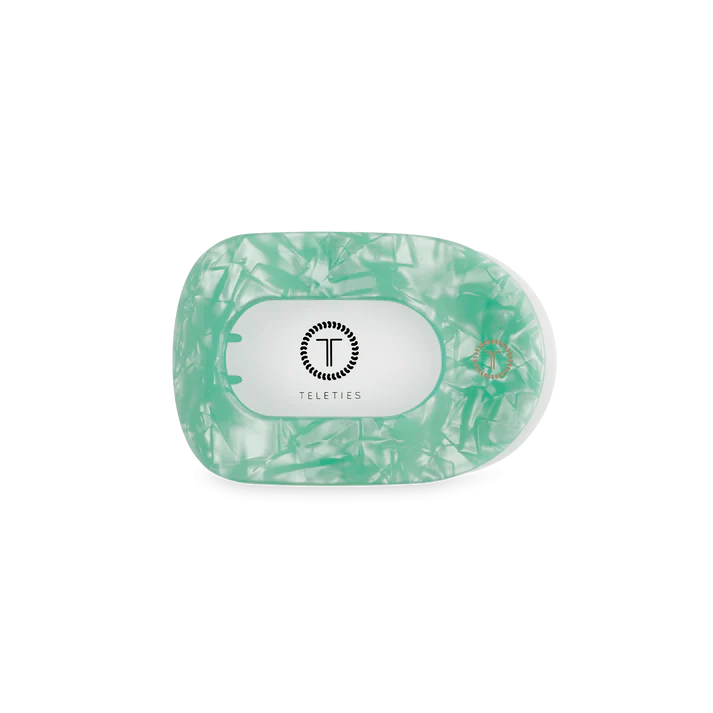 Spring Splash Small Flat Round Hair Clip