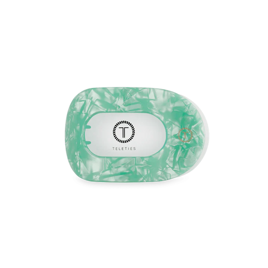 Spring Splash Small Flat Round Hair Clip