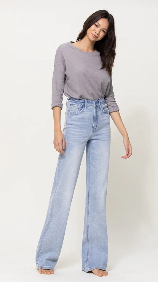 More Power To You Wide Leg Jeans