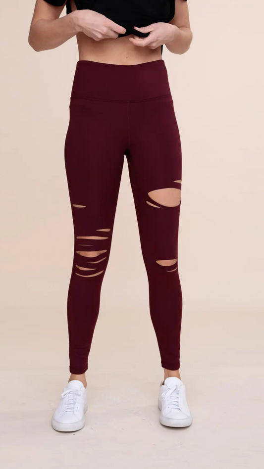 Raising The Standard Laser Cut Leggings