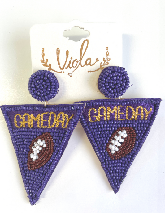 Football Gameday Earrings
