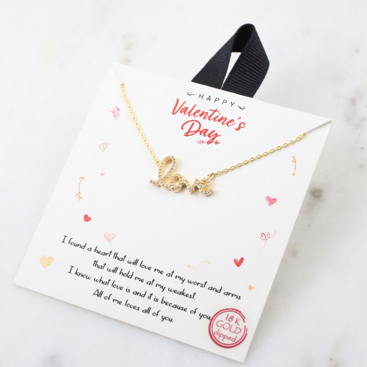 Love CZ Necklace