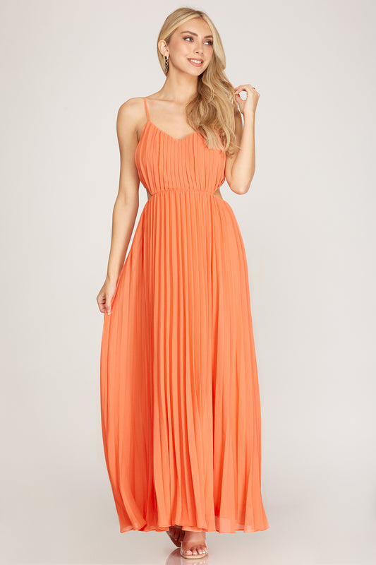 Sunset Cruise Maxi- Tangerine