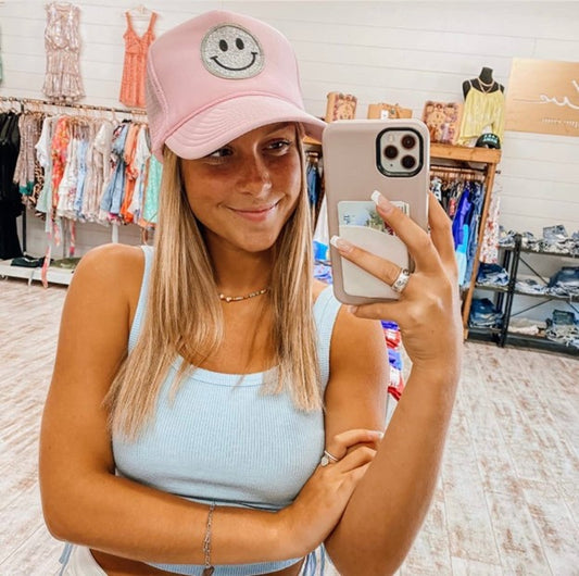 Smiley Trucker Hat