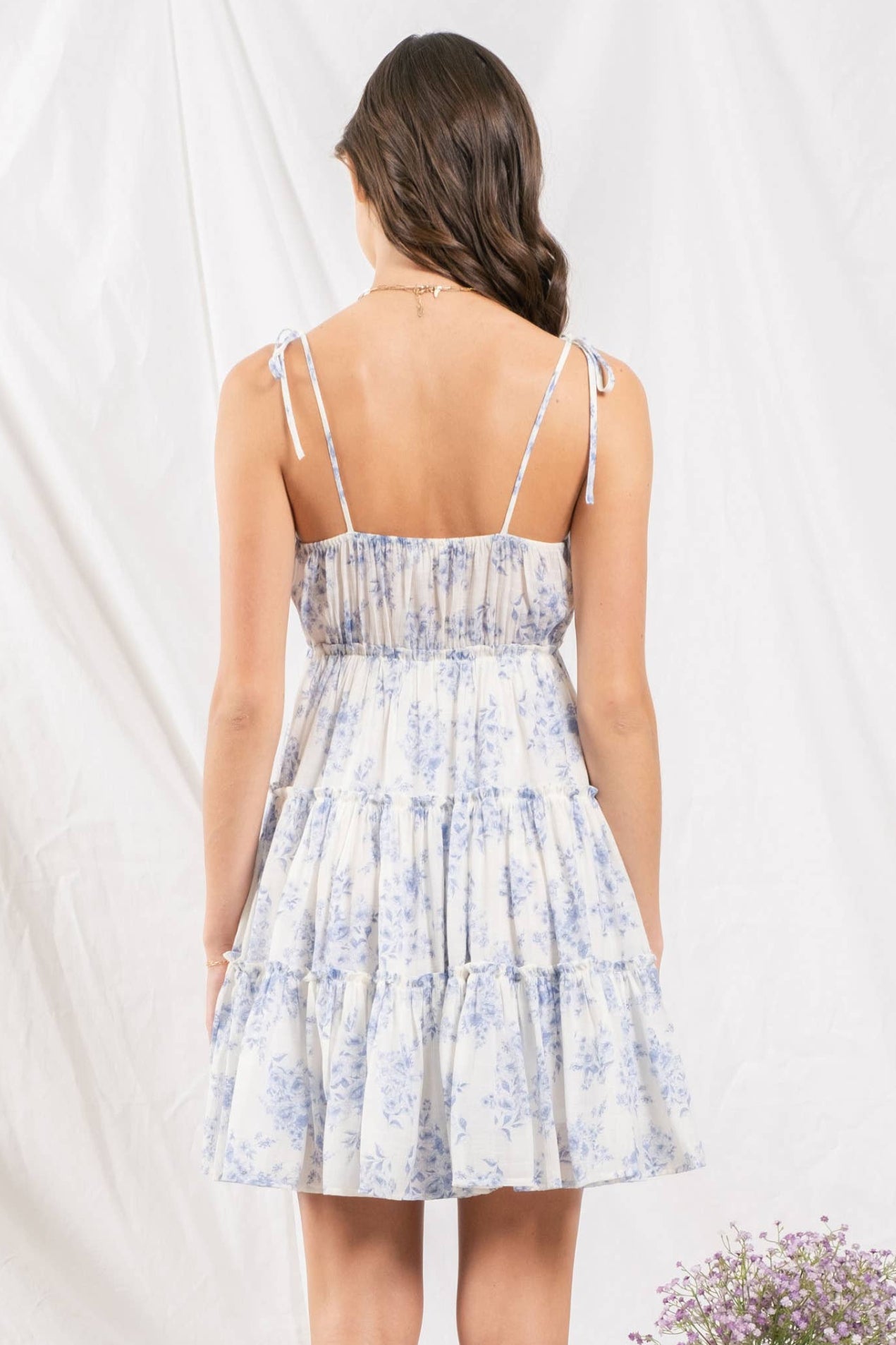 Willow Blue Floral Dress