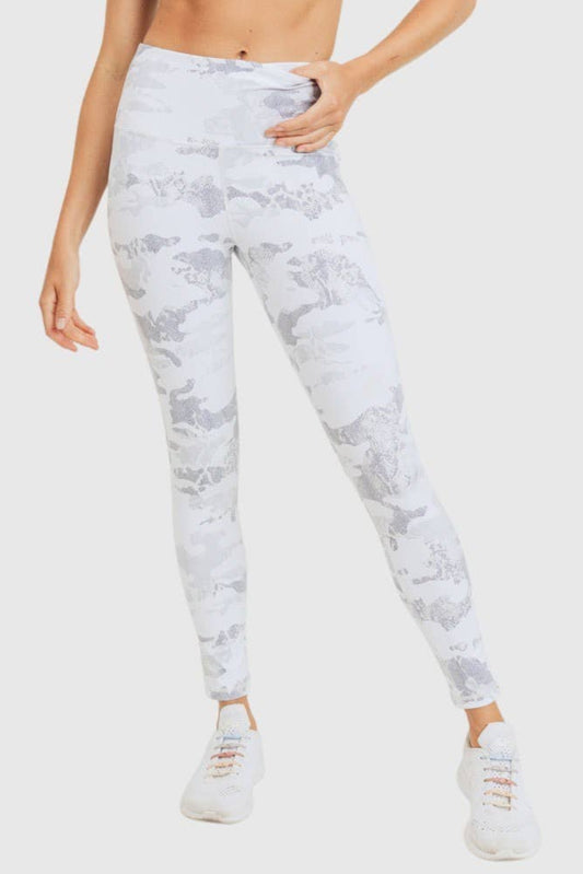 Ice Queen Highwaisted Camo Leggings