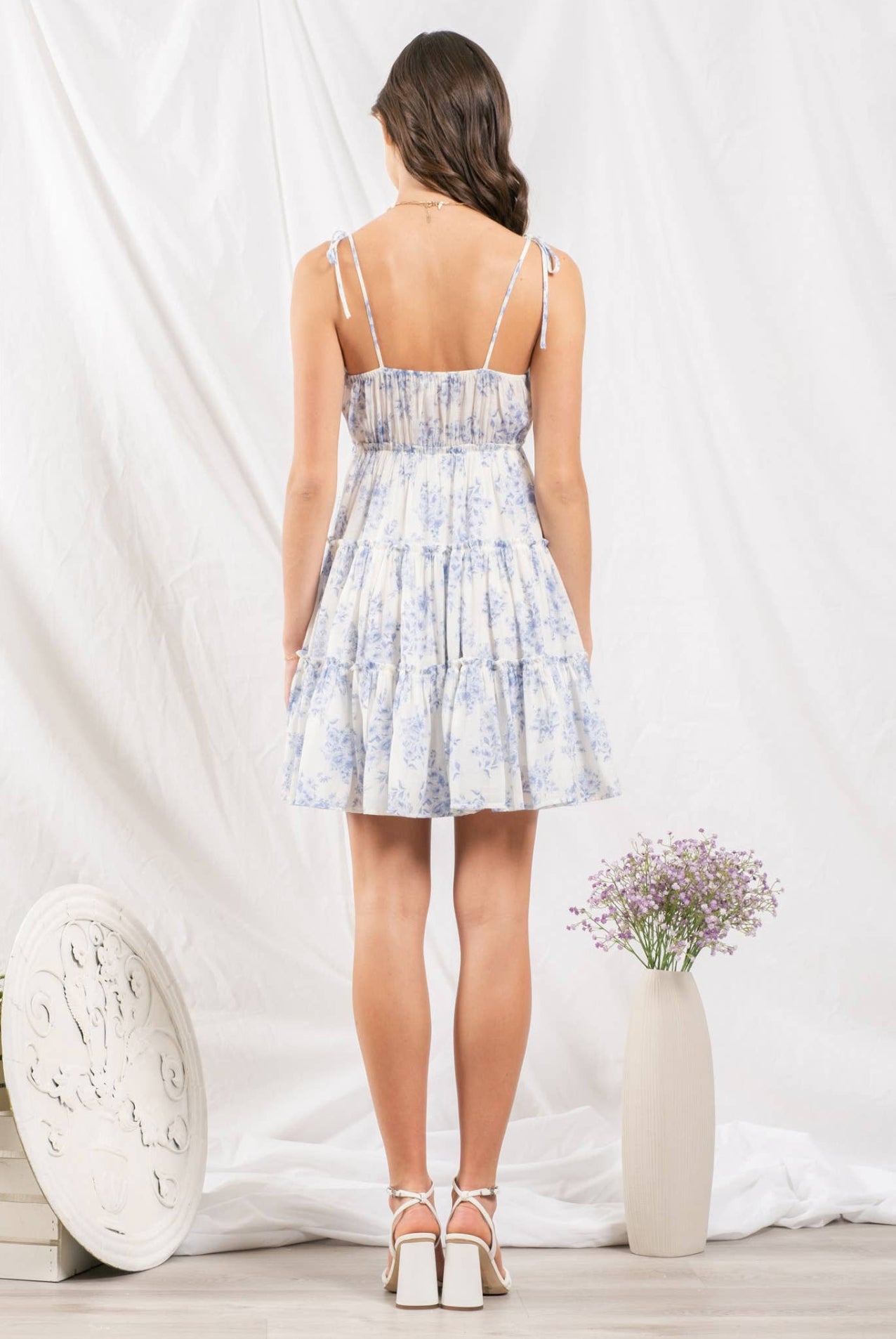 Willow Blue Floral Dress